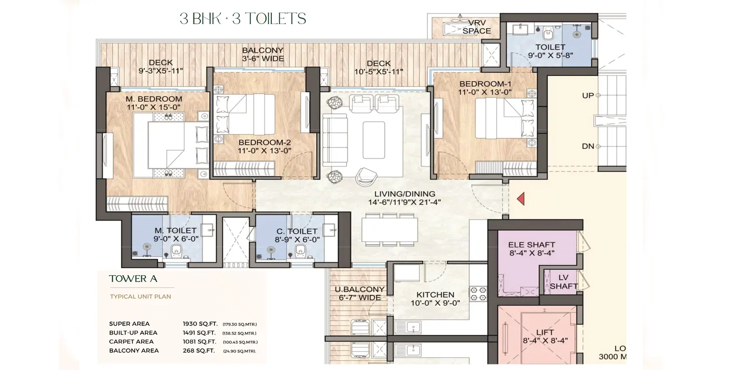 Aditya Rosemont Floor Plan
