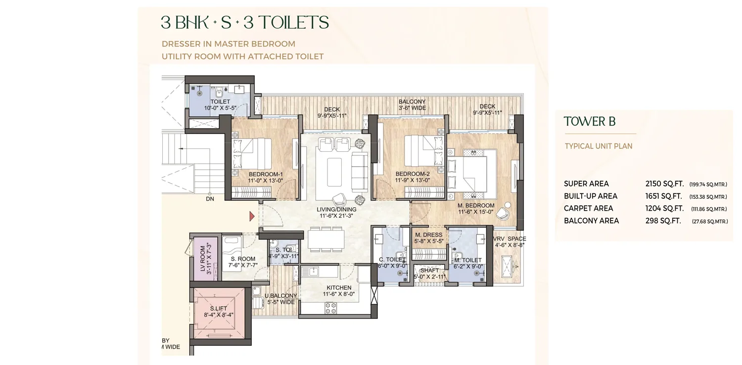 Aditya Rosemont Floor Plan
